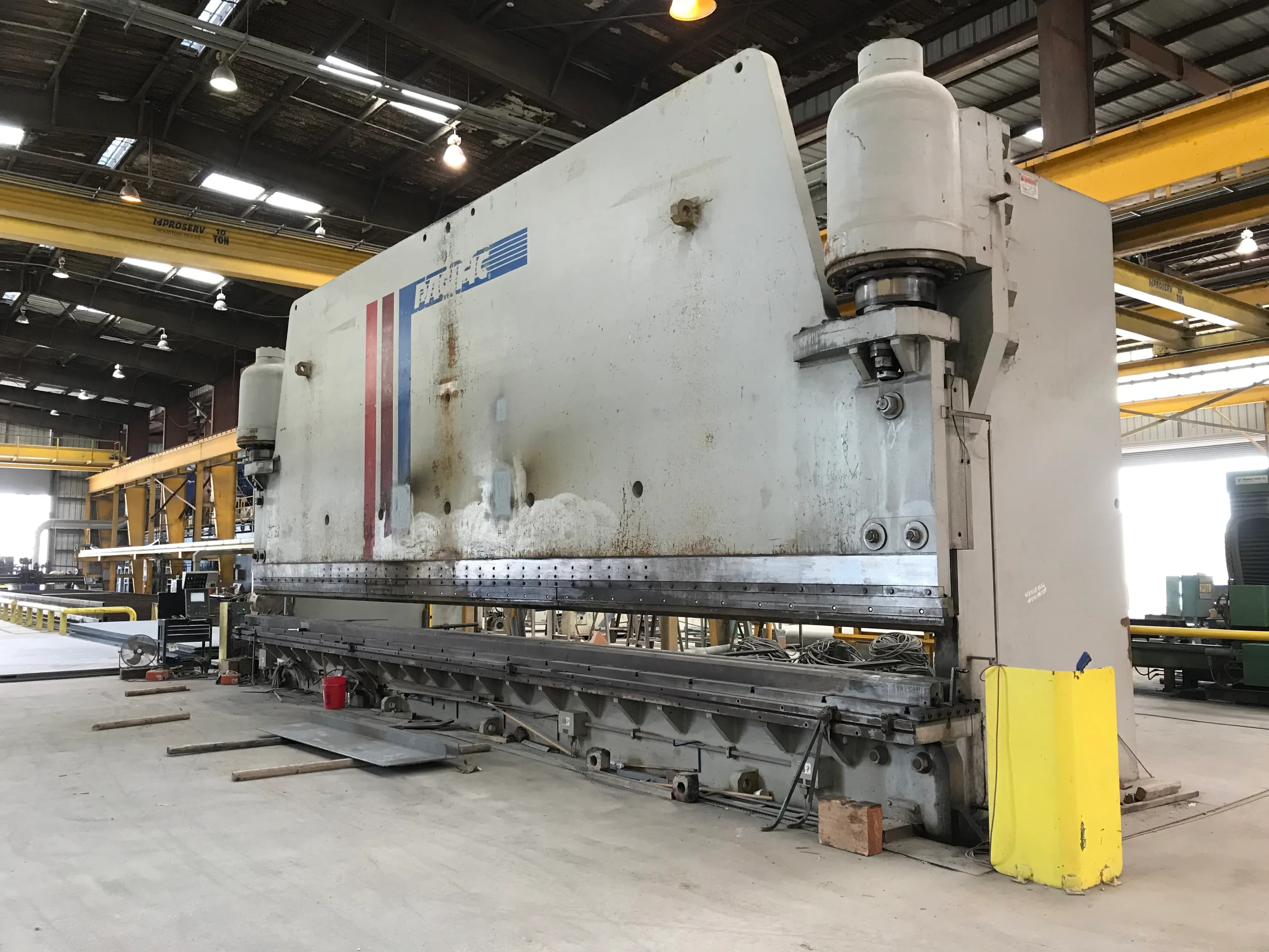 Steel forming press