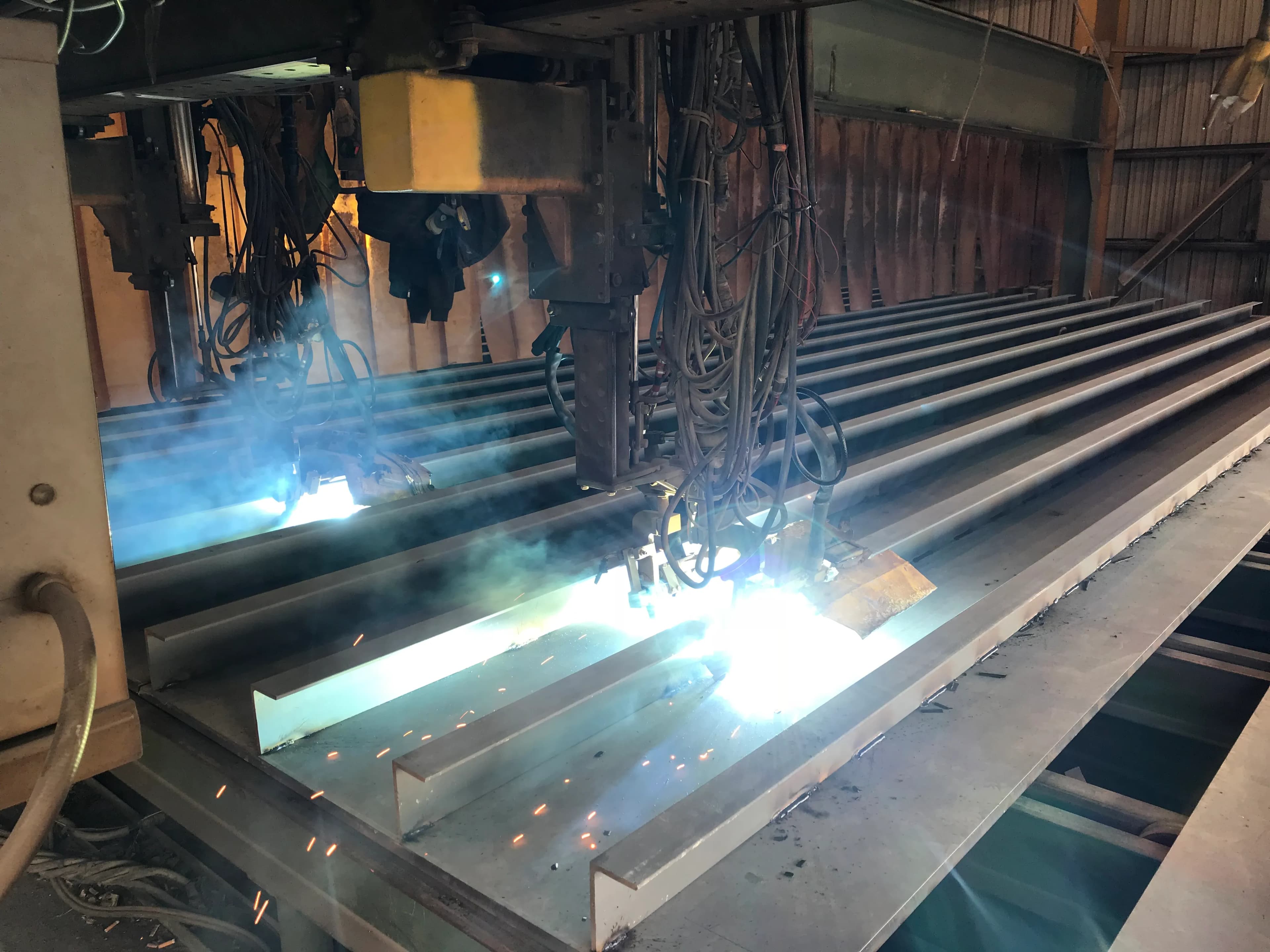 Robotic welding operation