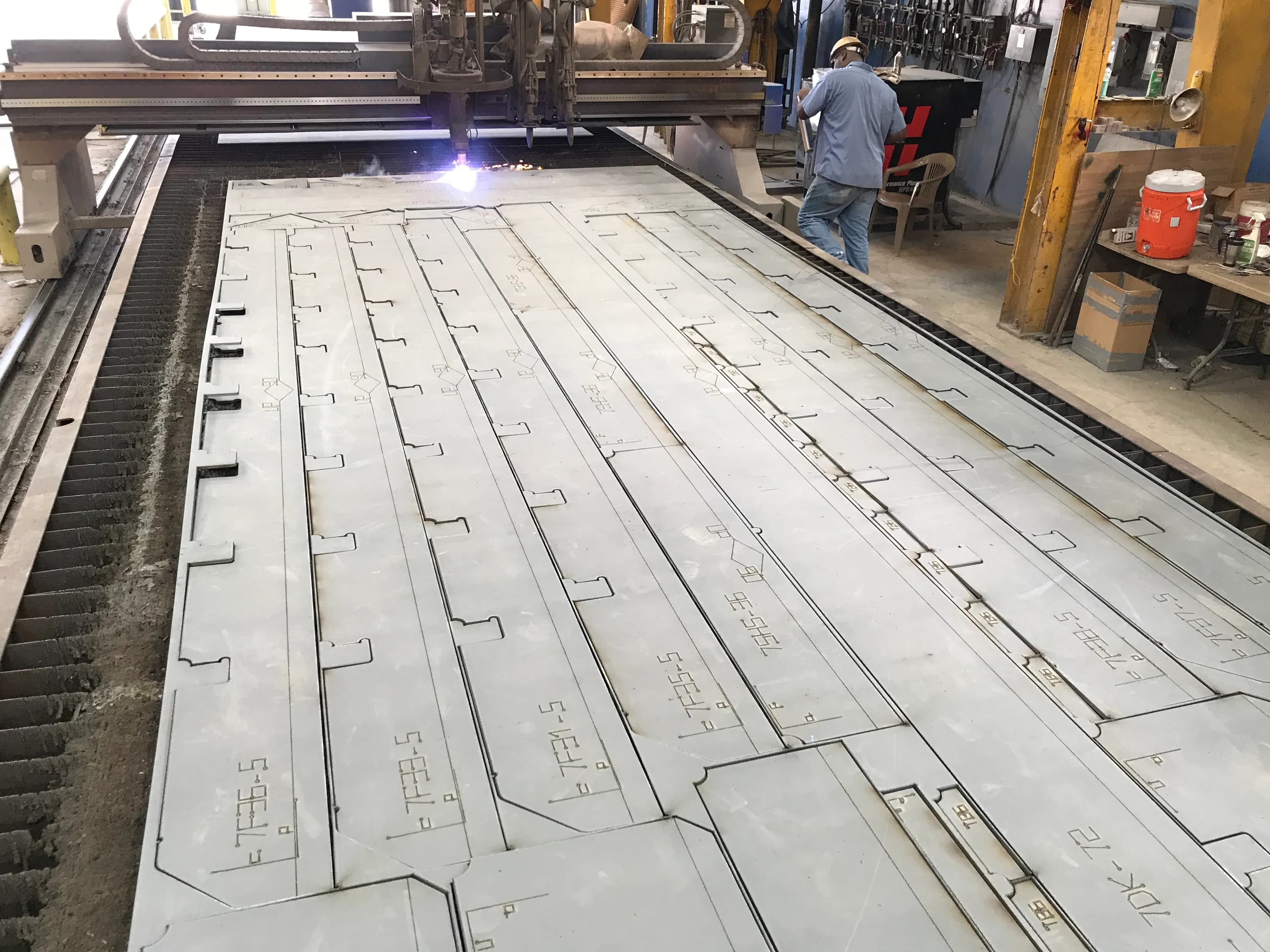 New vessel construction at C&C Marine shipyard