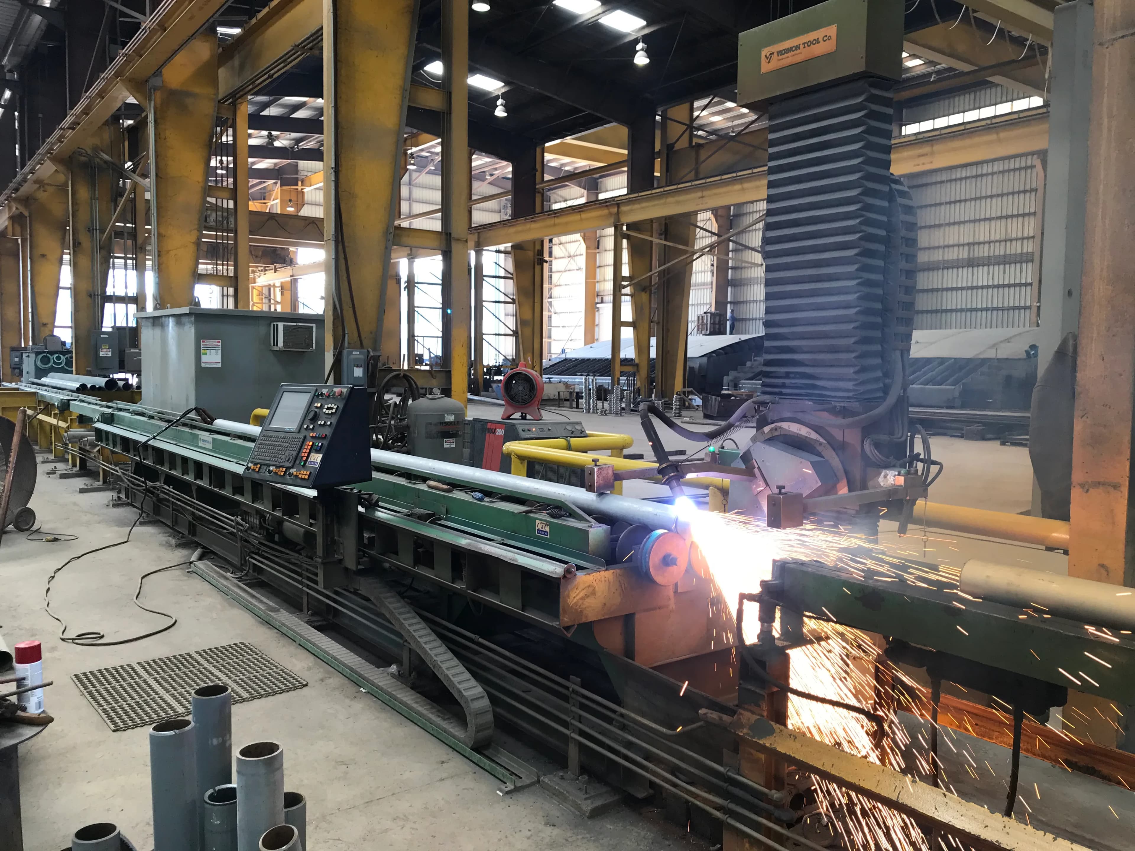 Pipe cutting operations