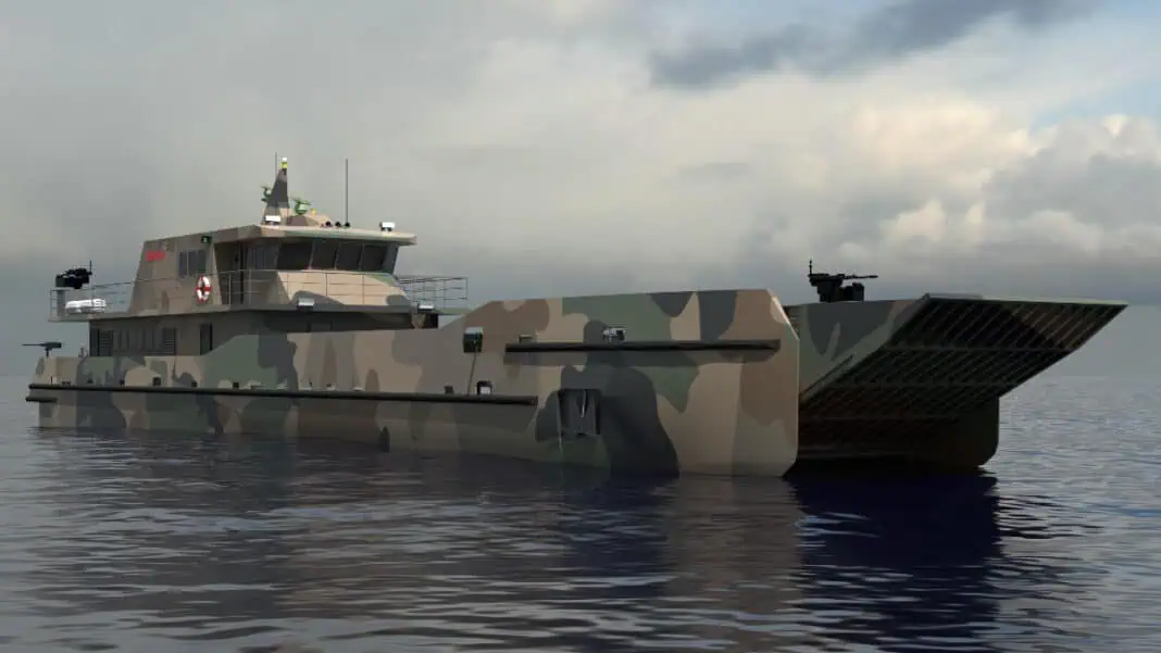 Government vessel construction at C&C Marine and Repair