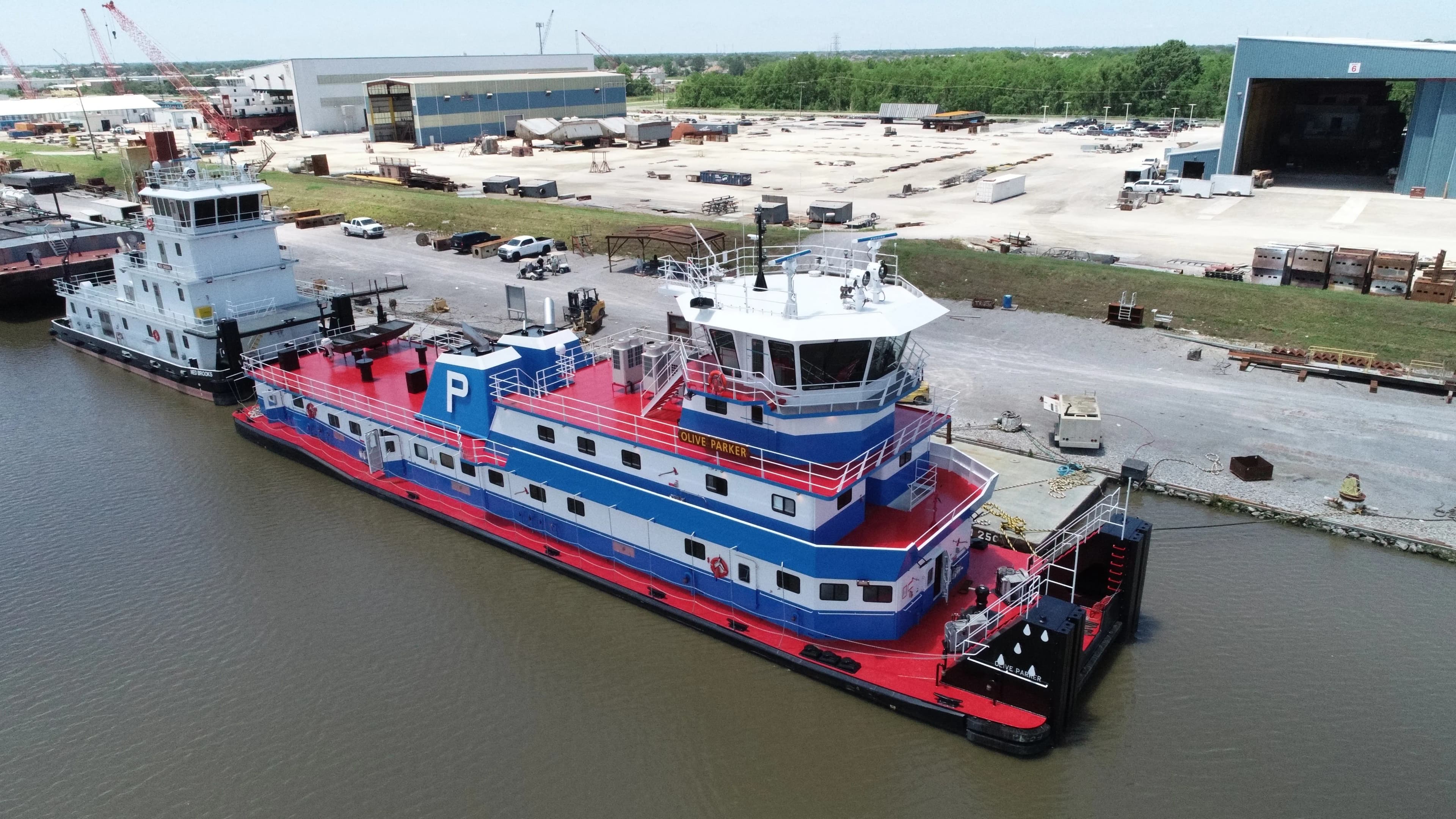 C&C Marine and Repair delivers fifth towboat to Marquette Transportation Company