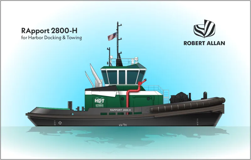 C&C Marine hybrid tugboat